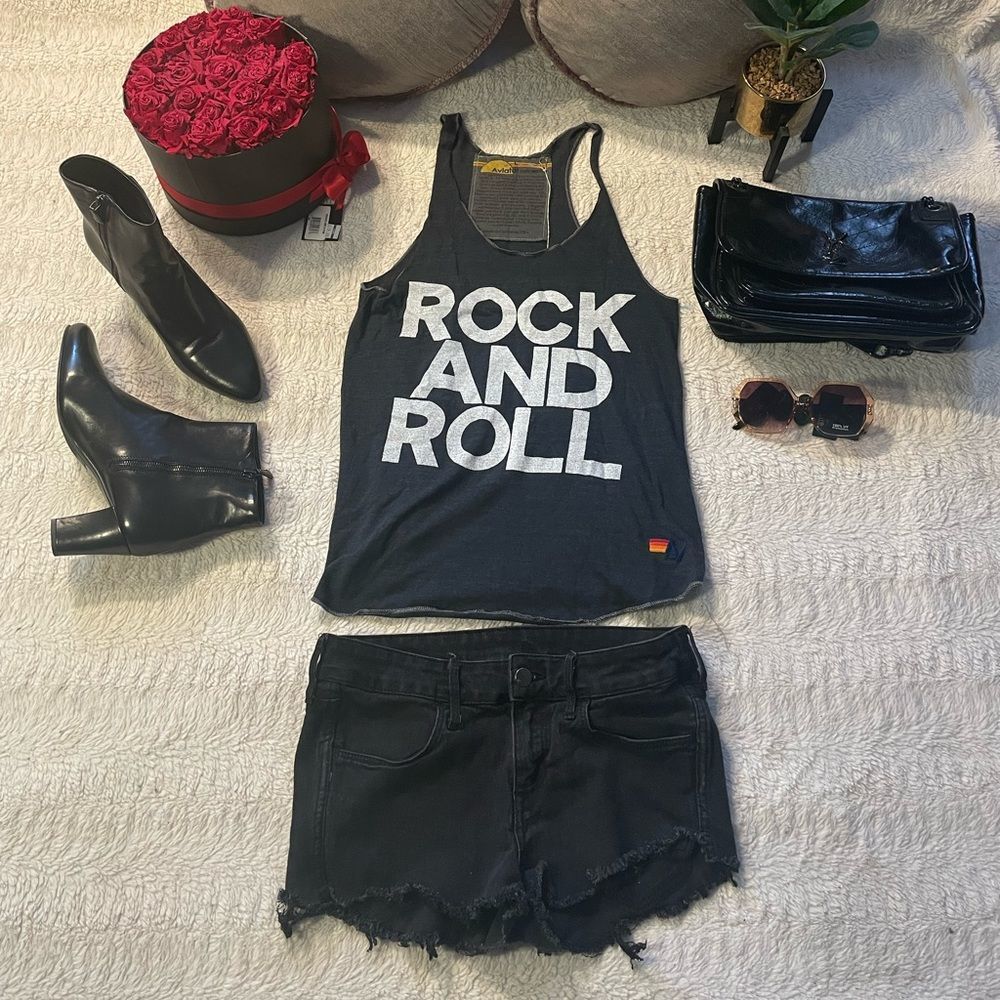 & Denim Jean shorts